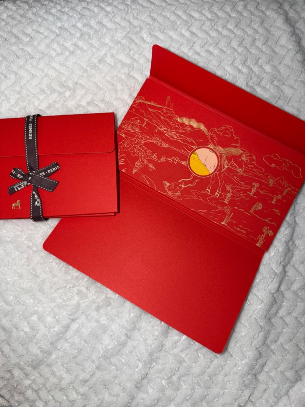 Hermes HORSE Chinese New Year Envelopes